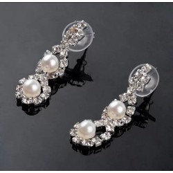 Parure strass & perles