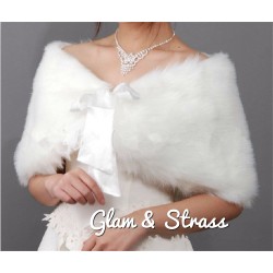 Boléro pour robe de mariée