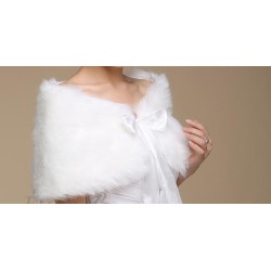 Boléro pour robe de mariée