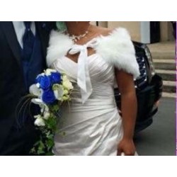 Boléro pour robe de mariée