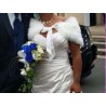 Boléro pour robe de mariée